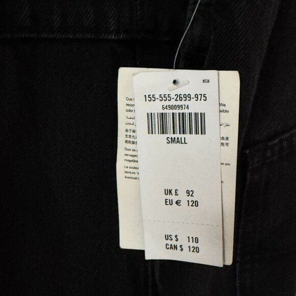 Abercrombie & Fitch Black Overalls NWT - Picture 3 of 8